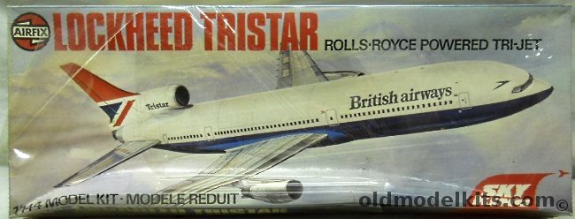Airfix 1/144 Lockheed L-1011 Tristar British Airways - Sky King Issue, 06171-9 plastic model kit